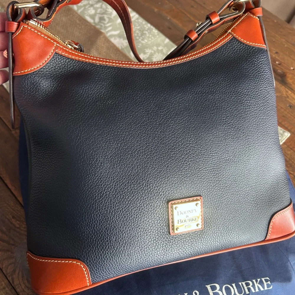 Dooney and Bourke Pebble Hobo - Picture 2 of 14